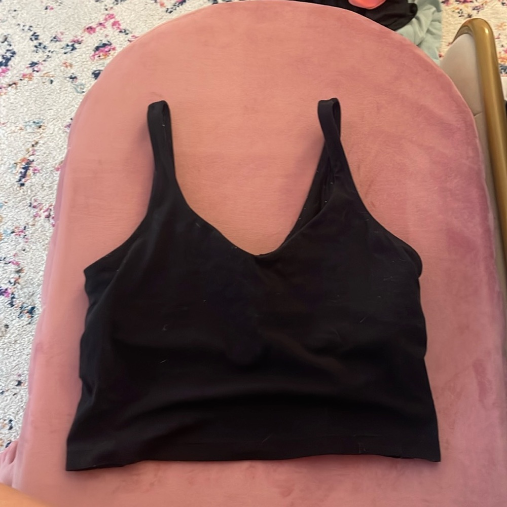 Black lululemon align tank